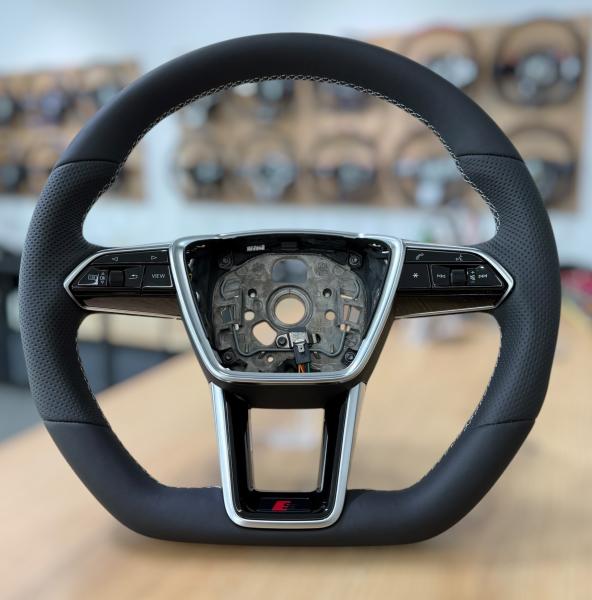 Lenkrad neu beziehen passend für Audi A6 S6 RS6 A7 S7 RS7 E-Tron GT, Design A648